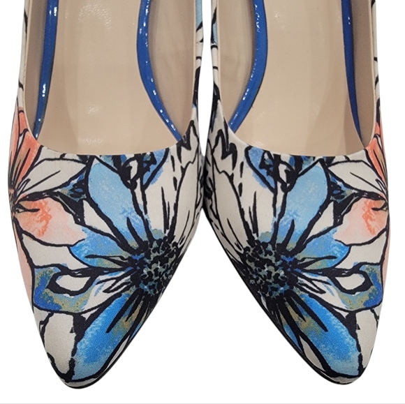 Nine West Women's Floral High Heel Shoes - Picture 9 of 17